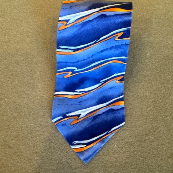 Grateful Dead Lazy River Third Set 100% Silk Mens Tie - Picture 4 of 4